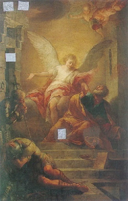 San Pietro liberato dall'angelo